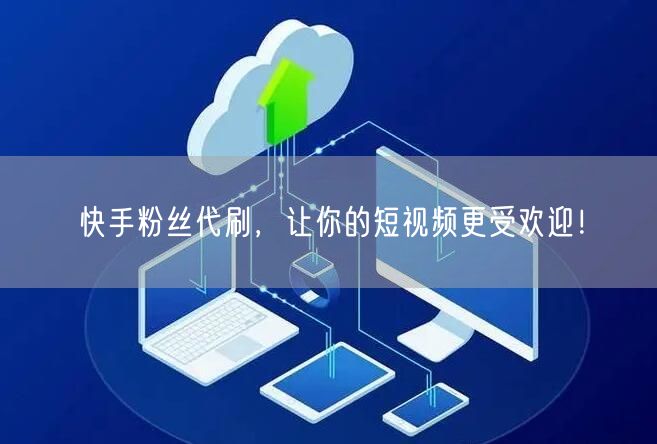 快手粉丝代刷,让你的短视频更受欢迎!