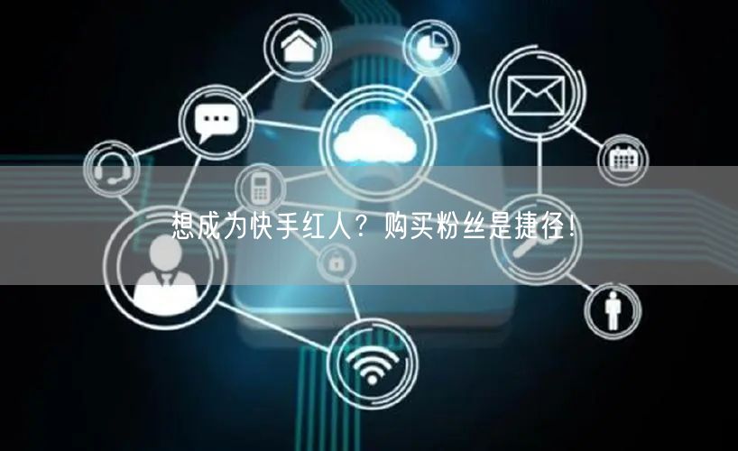 想成为快手红人?购买粉丝是捷径!