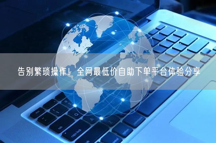 告别繁琐操作!全网最低价自助下单平台体验分享